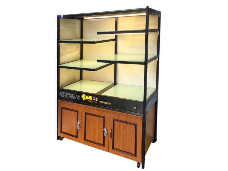 Multi-layer irregular bread display cabinetXID-DBM