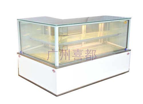 Rectangular L type cake freezer XID-LRTC