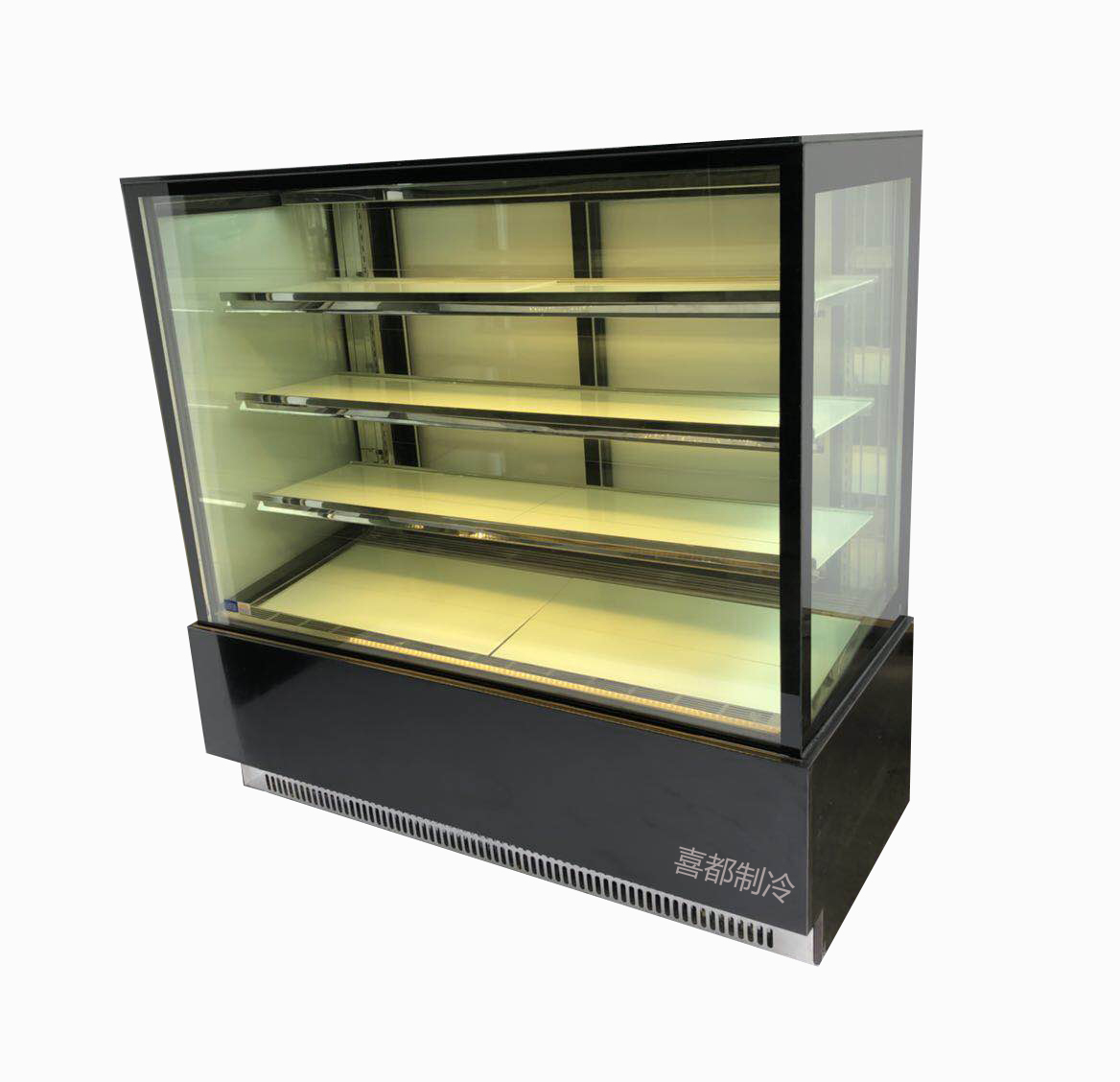 4 level rectangular front cooling cake display freezerXIDZQS